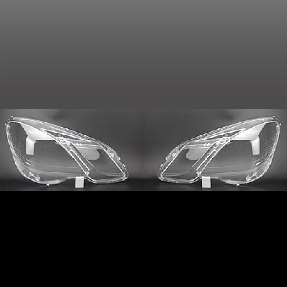 Car Front Headlight Lens Cover Headlight Shell Cover Transparent Lamp Shade Headlamp Shell Cover compatible for Mercedes-Benz A-CLASS W212 (2009 - 2013).