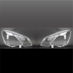 Car Front Headlight Lens Cover Headlight Shell Cover Transparent Lamp Shade Headlamp Shell Cover compatible for Mercedes-Benz A-CLASS W212 (2009 - 2013).