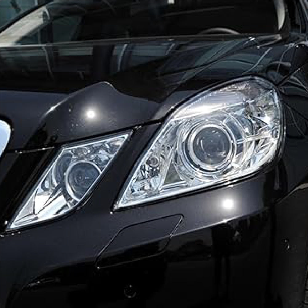 Front Headlight Glass Compatible with  Mercedes-Benz E-CLASS W212 (2009-13)