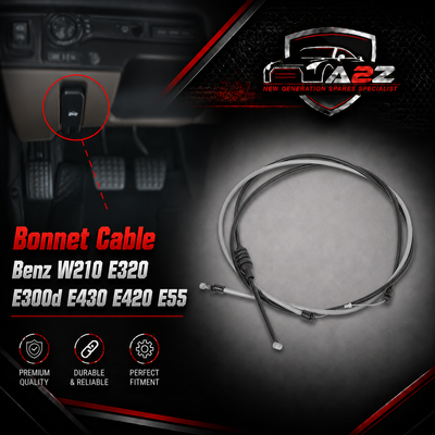 Bonnet Cable 2108800159 Compatible With Mercedes Benz W210 E320 E300d E430 E420 E55