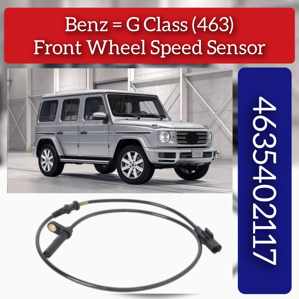Front Left/Right ABS Wheel Speed Sensor 4635402117 A4635402117 463540211764 A463540211764 Compatible With MERCEDES-BENZ G-CLASS W463