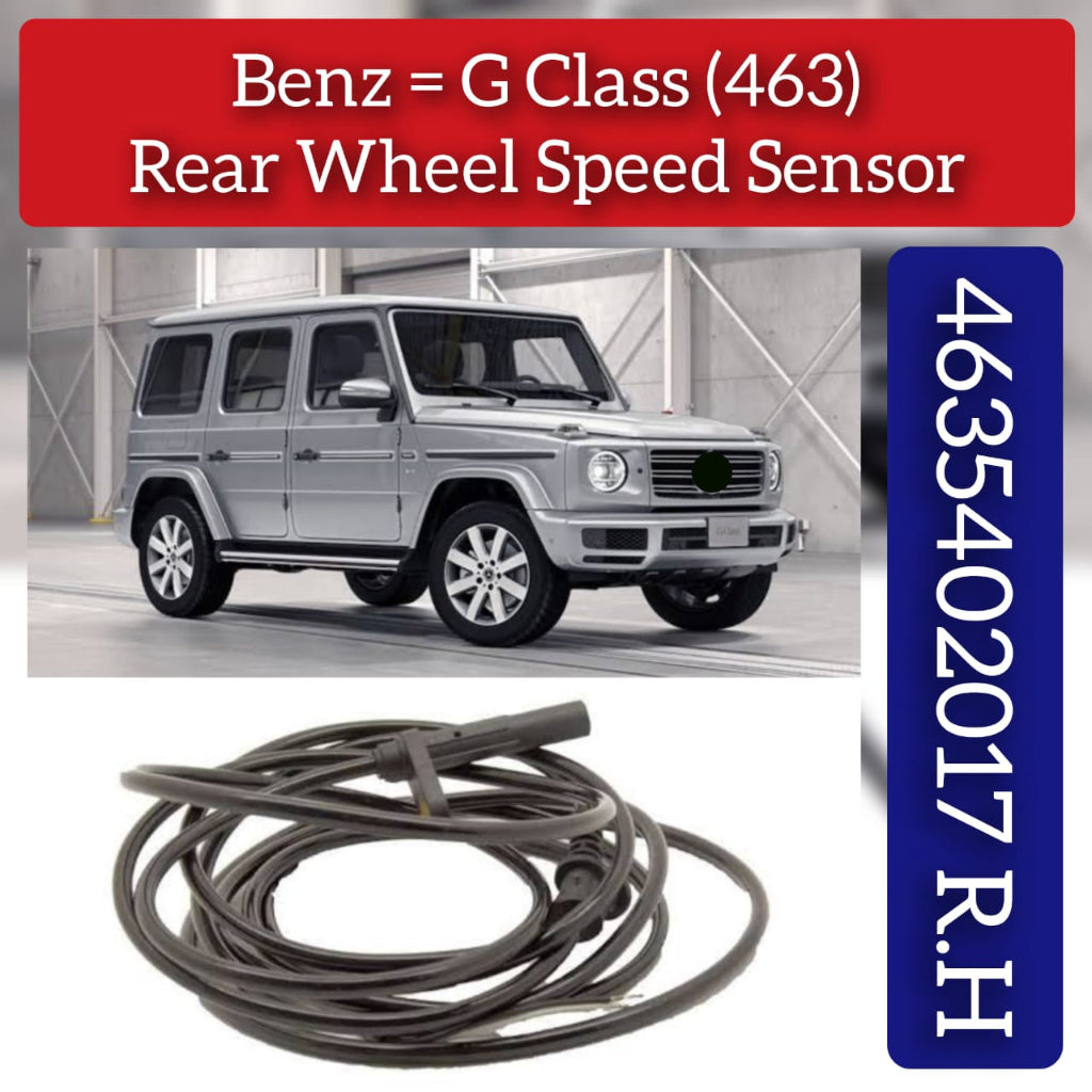 Rear Right ABS Wheel Speed Sensor 4635402017 A4635402017 Compatible With MERCEDES-BENZ G-CLASS W463