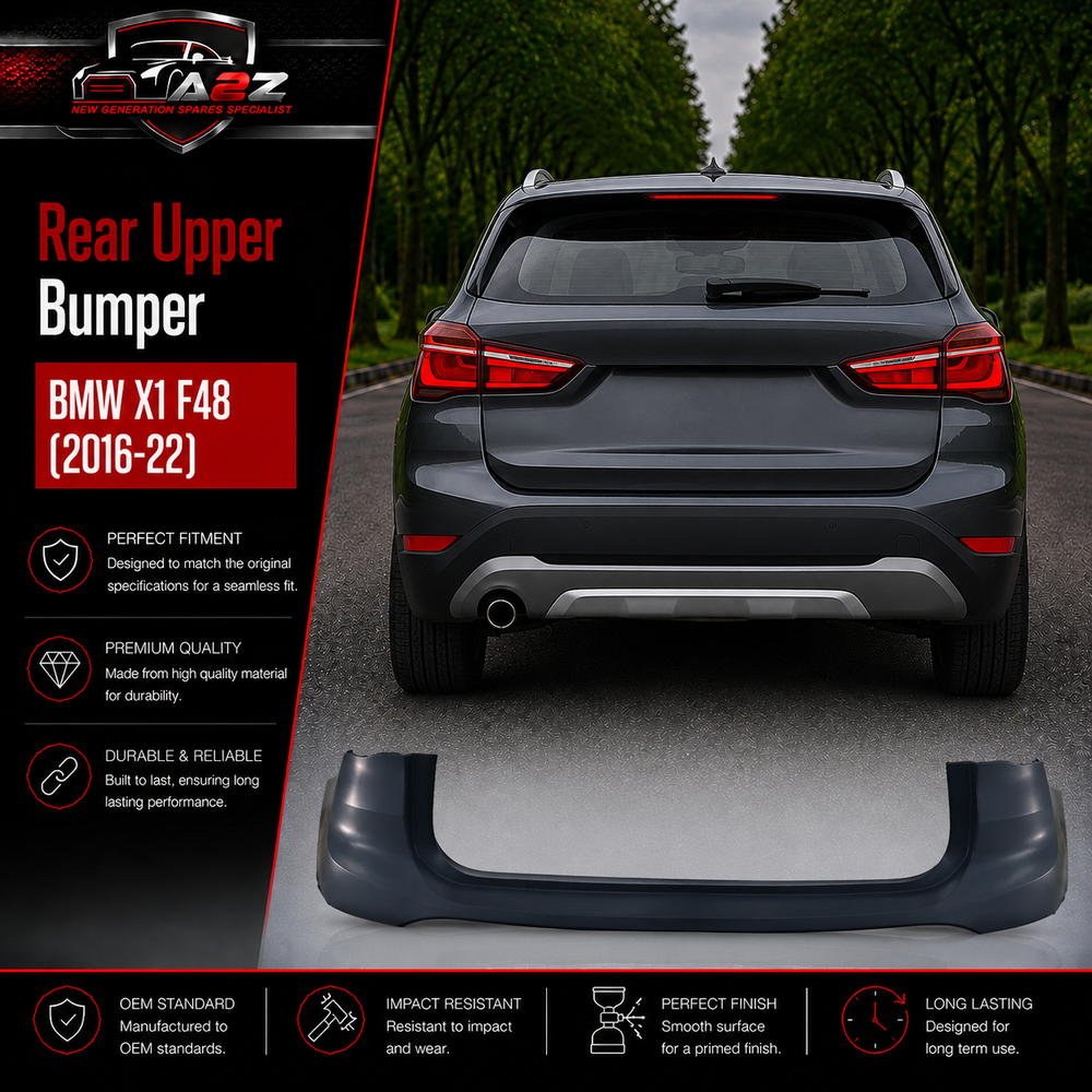 Rear Upper Bumper  51127403391 Compatible With  BMW X1 F48 (2016-22) Tag No.122