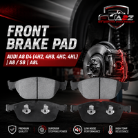 Front Brake Pad 4H0698151H 2516002 P85128 Compatible With AUDI A8 D4 (4H2, 4H8, 4HC, 4HL) | A8 / S8 | A8L