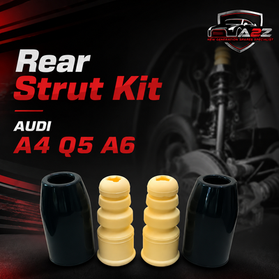 Rear Strut Kit (Buffer 8K0512131A & Boot 4B0512137B ) Compatible With AUDI A4 Q5 A6