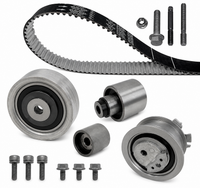 Timing Belt Kit KTB788 03L198119B 03L198119C 03L198119D Compatible With AUDI A4 B8 (8K2) | A4 / S4 A6 C7 (4G2, 4GC) | A6 / S6 & SKODA FABIA II (542) OCTAVIA II (1Z3) | LAURA & VW JETTA IV (162, 163, AV3, AV2) (DAYCO)