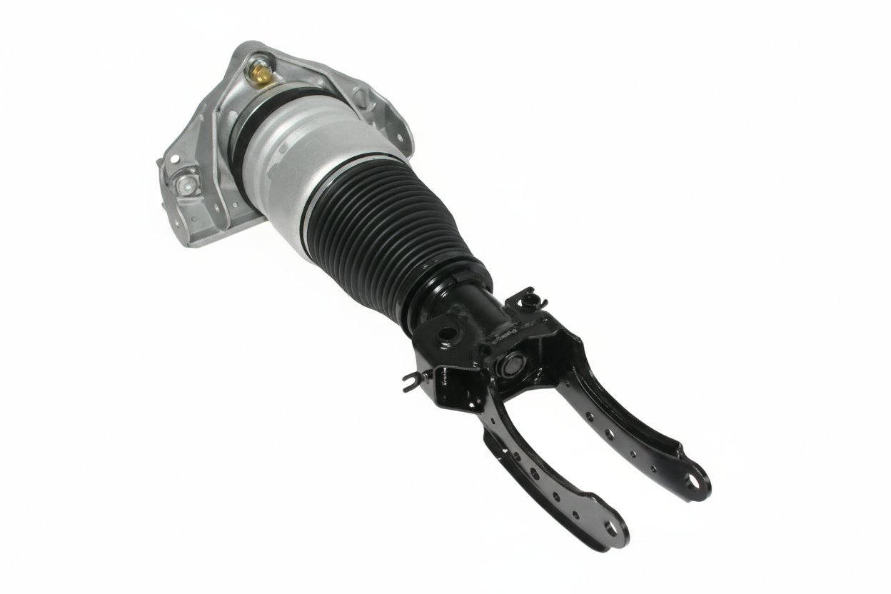 Front Left Air Suspension Shock Absorber Strut 7L6616039D 7L6616039A 7L6616039E Compatible With AUDI Q7 (4LB) & PORSCHE CAYENNE (9PA) & VW TOUAREG (7LA, 7L6, 7L7)