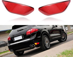 Rear Bumper Reflector Compatible With PORSCHE CAYENNE Rear Bumper Reflector Left 95863110500 & Right 95863110600 Tag-RB-157