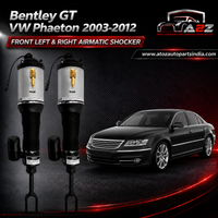 Front Air Shock Absorber/Air Suspension Strut Left 3D0616039D & Right 3D0616040D Compatible With Bentley GT VW Phaeton 2003-2012