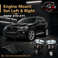 Engine Mount Set Left 22116793016 & Right 22116795417 Compatible With BMW E70 E71
