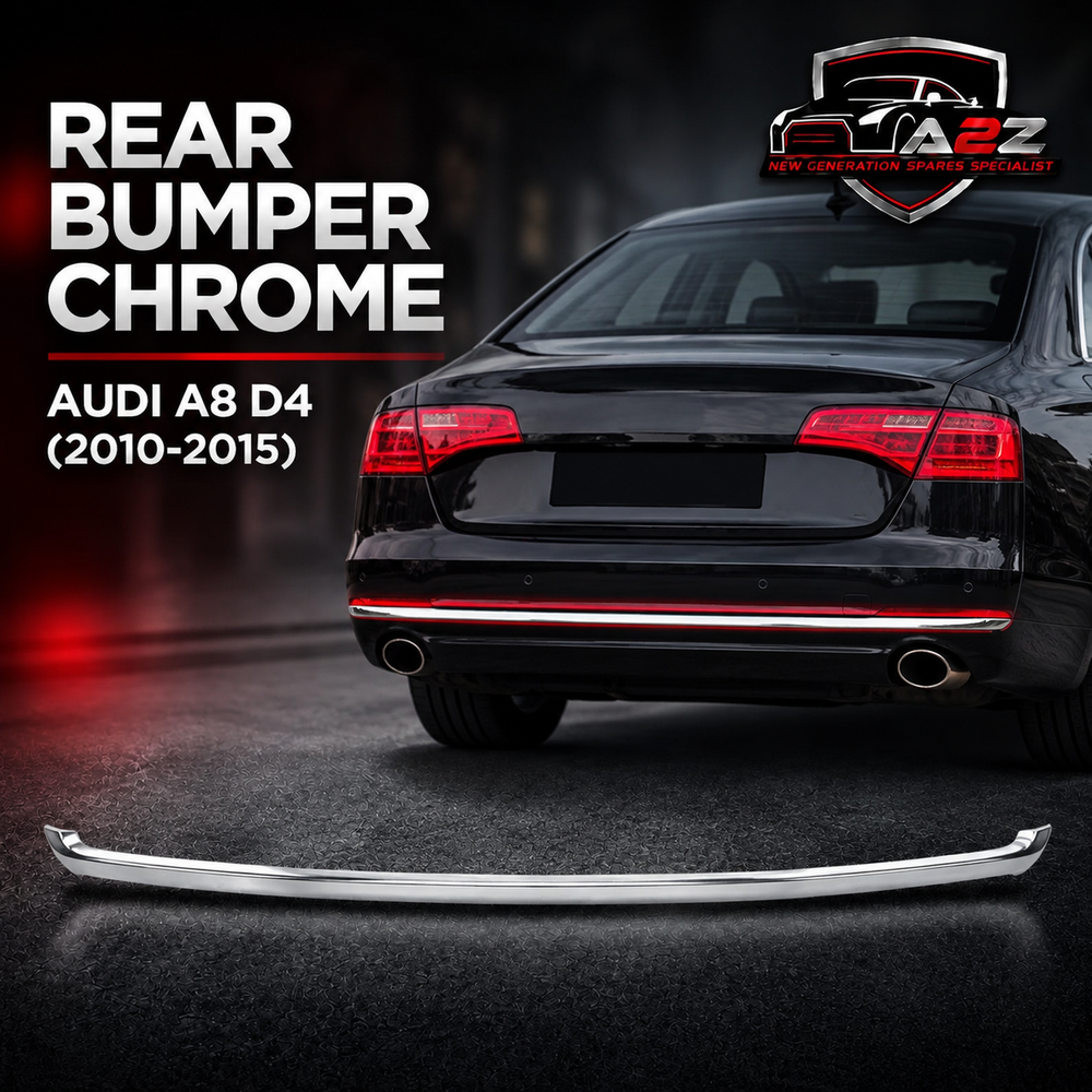 Rear Bumper Chrome 4L0807443 Compatible With AUDI A8 D4 Tag No.152