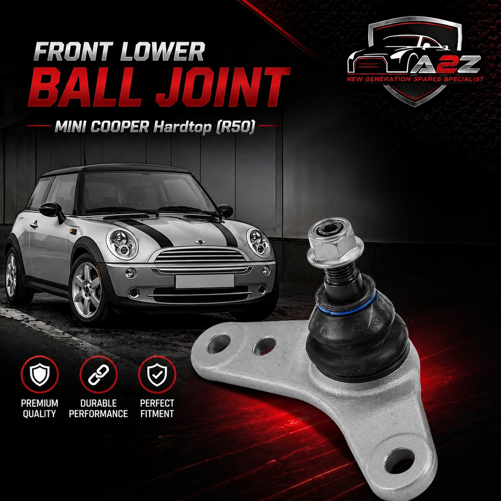 Front Lower Ball Joint Right 31106779438 & Left 31106779437 Set Compatible With MINI COOPER Hardtop (R50) Convertible (R52)