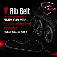 Ribbed V-Belt 11281435280 Compatible With BMW E39 M62