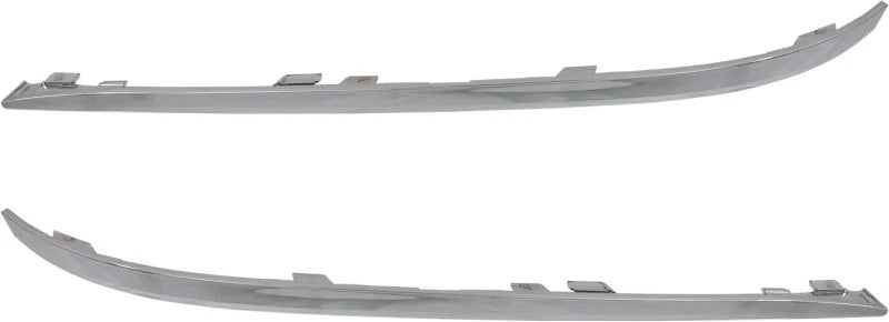 Front Bumper Chrome Left 51117295271 & Right  51117295272 Compatible With BMW 7 Series (F01 F02 F03 F04) (2013-2015) Tag No.64