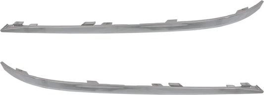 Front Bumper Chrome Left 51117295271 & Right  51117295272 Compatible With BMW 7 Series (F01 F02 F03 F04) (2013-2015) Tag No.64