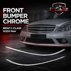Front Bumper Chrome Left 2048853721 & Right 2048853821 Compatible With MERCEDES-BENZ C-CLASS W204 New Tag No.114