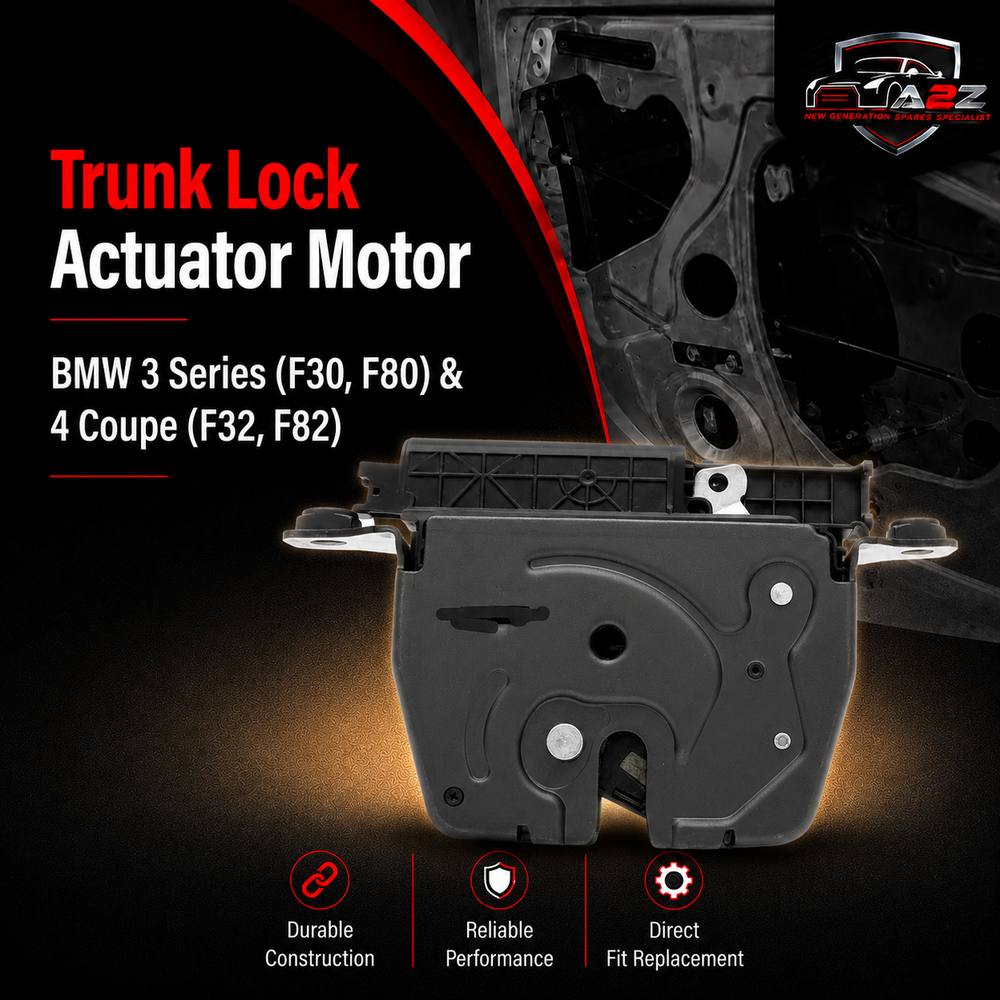 Trunk Lock Actuator Motor 51247191212 Compatible With BMW 3 Series (F30, F80) & 4 Coupe (F32, F82) & 5 Series (F10) & 6 Gran Coupe (F06) (2012-15)