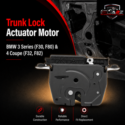 Trunk Lock Actuator Motor 51247191212 Compatible With BMW 3 Series (F30, F80) & 4 Coupe (F32, F82) & 5 Series (F10) & 6 Gran Coupe (F06) (2012-15)