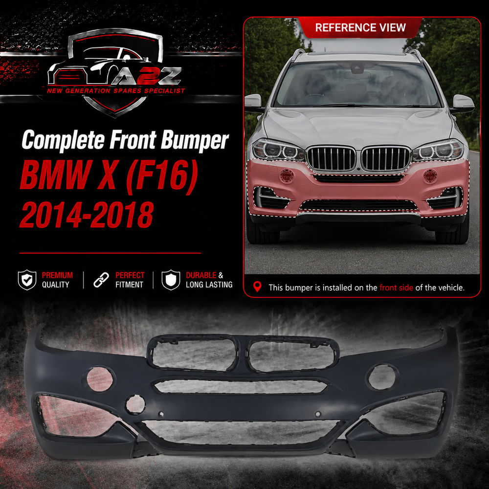 Front Bumper 51118066902 Compatible With BMW  X (F16) 2014 2018 Tag No.496
