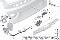 Dicky Latch 51247397630 Compatible With  BMW 3 Series F30 & 3 Series GT F34 2014-2019