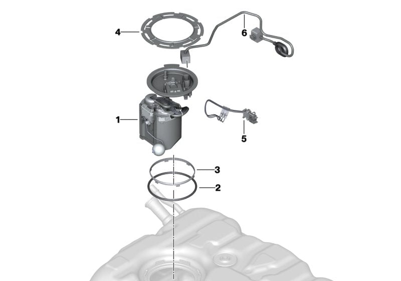 Fuel Pump Assembly 16117467721 Compatible With BMW G38