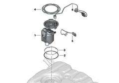 Fuel Pump Assembly 16117467721 Compatible With BMW G38