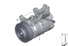 AC Compressor 64526994082 Compatible with BMW X3 (G01, F97, G08)