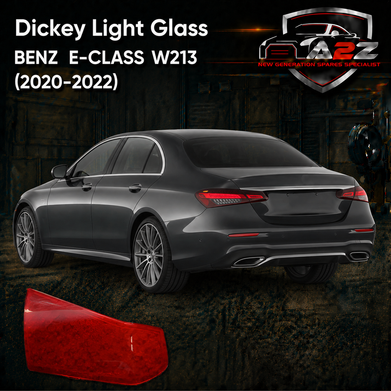 Dickey Light Glass Compatible With MERCEDES BENZ E-CLASS W213 (2020-2022)