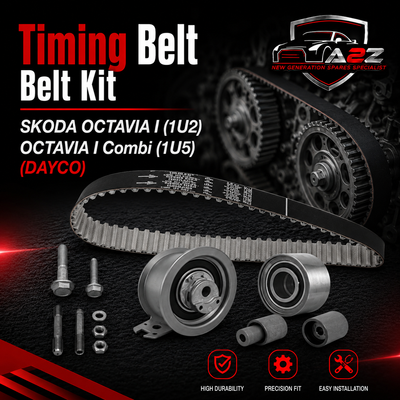 Timing Belt Kit KTB360 038109119MS1 038198119D 038198119E Compatible With SKODA OCTAVIA I (1U2) OCTAVIA I Combi (1U5) (DAYCO)