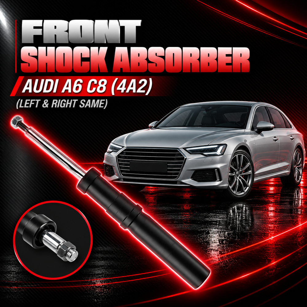 Front (Left & Right Same) Shock Absorber 4K0413031AL 4K0413031AM Compatible With AUDI A6 C8 (4A2) (1PCS)