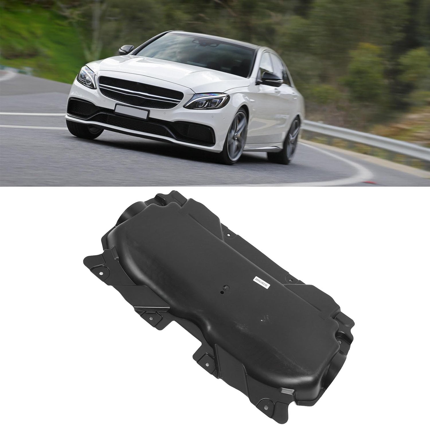 Engine Splash Shields Rear Side 2055240230 Compatible With MERCEDES-BENZ C-CLASS W205 Tag No.3