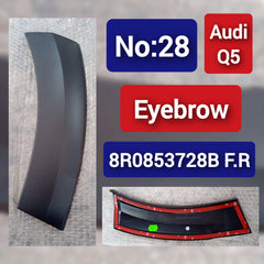 Front Right Wheel Arch (EYEBROW) 8R0853728B Compatible With AUDI Q5 (8RB) Tag-EY-28