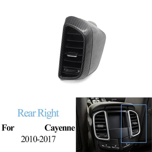 Black AC Vent Grille Assembly for Porsche Cayenne 2011-2017 OEM 7P5819704D 7P5819703D 7P5819727E 7P5819728E 7P5819203B 7P5819204B

