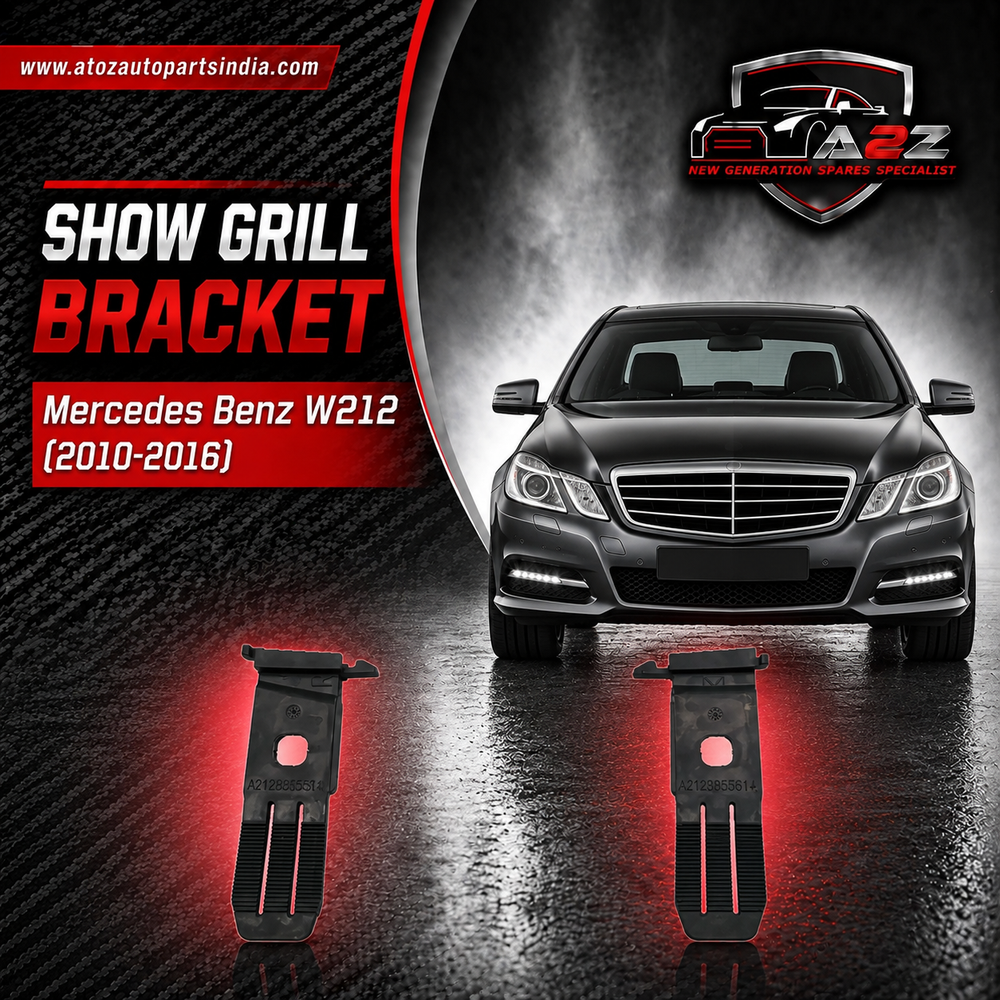 Show Grill Bracket Left 2128855614 & Right 2128855414 Compatible With Mercedes Benz W212 (2010-2016) Tag No.848