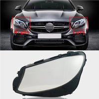 Front Headlight Glass Compatible with Mercedes-Benz E-CLASS W213 (2020-2022).
