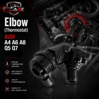 Elbow (Thermostat) 059121737R  Compatible With AUDI  A4 A6 A8 Q5 Q7  Tag-E-45/49
