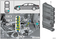 Integrated Supply Module 12638638552 Compatible With BMW G21 G30 G11 G14 G15 G05 G06 G07