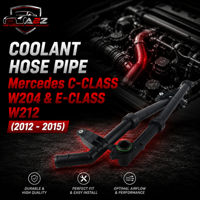 Coolant Hose Pipe 2712002452 2712002450 2712002652 A2712002450 A2712002452 A2712002652 For Mercedes C-CLASS W204 & E-CLASS W212(2012 - 2015) Tag-H-35