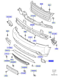 Fog Lamp Cover Right LR018235 & Left LR018246 Compatible With Land Rover Range Rover Vogue - L322 (2009-2012) Tag No.613 (2009-2012)
