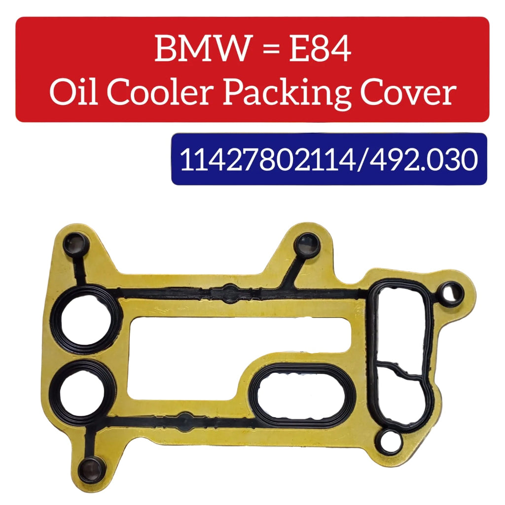 OIL COOLER PACKING (Gasket) 492.030 11427802114 Compatible With BMW X1 (E84) 3-SERIES (E90) 5-SERIES (E60) X3 (E83)
