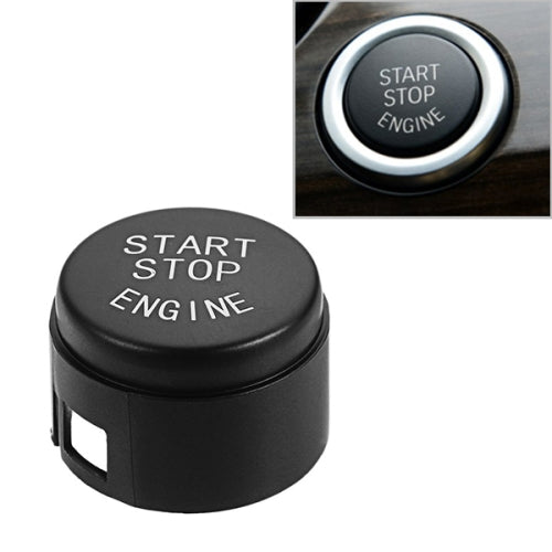 Engine One Button Start Stop Button Switch Cover  61319153832  61319153832-1  9153832-A  Compatible with BMW 5 Series (F10) & 7 Series  (F01, F02, F03, F04)