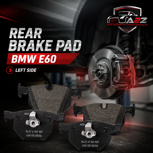 Rear Brake Pad 34216763043 34216763044 2373201 P06033 Compatible With BMW 5 Series E60
