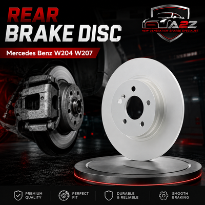 Rear Brake Disc 2044230612 Compatible With Mercedes Benz W204 W207
