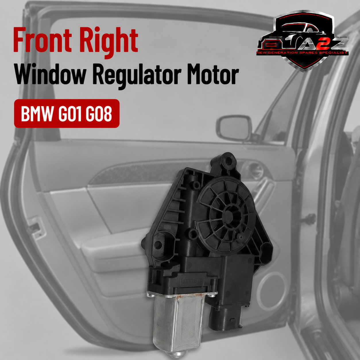 Front Right Window Regulator Motor 51337457250 Compatible With BMW G01 G08