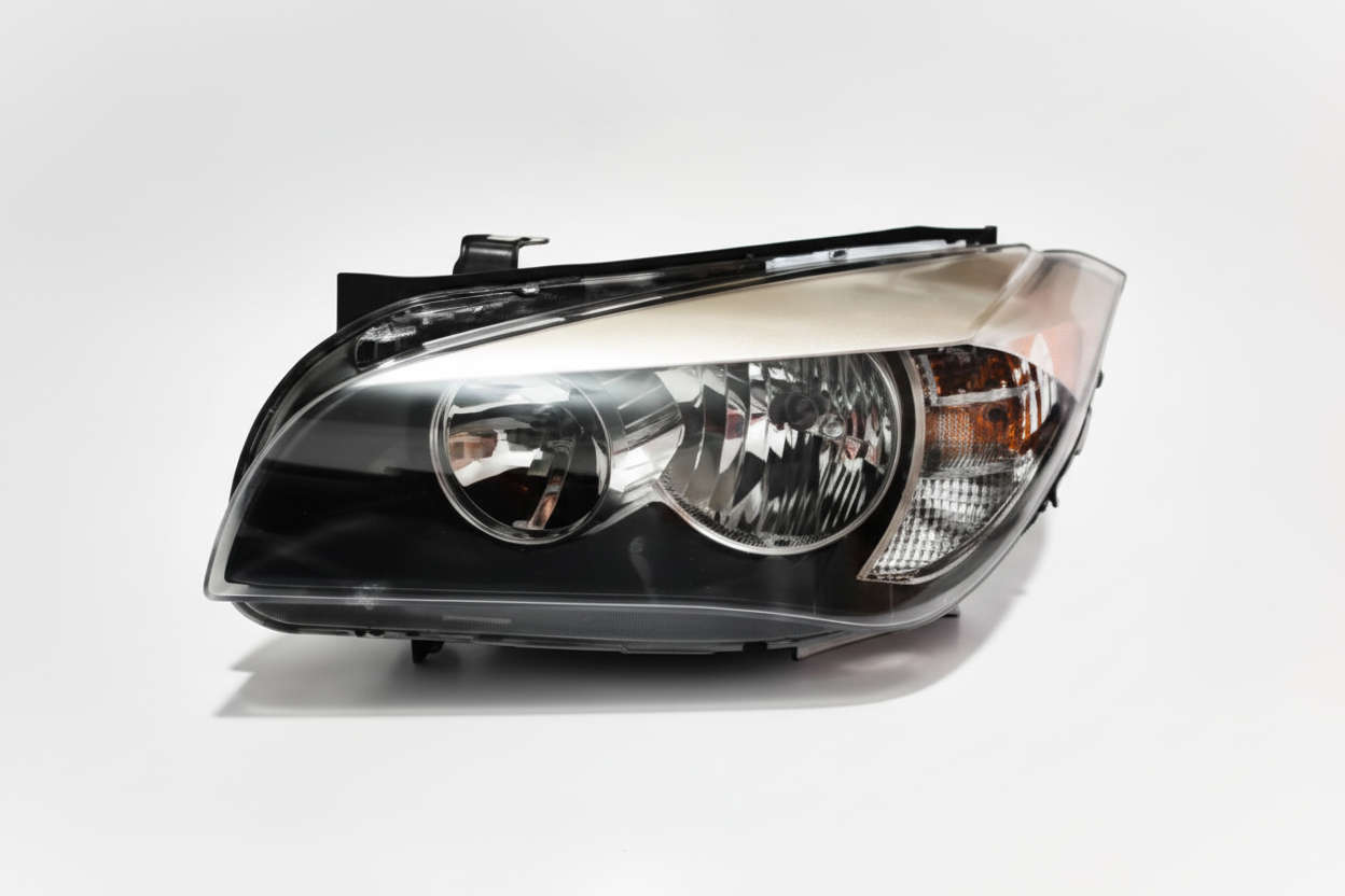 Headlight Headlamp Left 63117290233 & Right 63117290234 Compatible With BMW E84 X1 LCI (2013-2015)