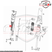 Rear Left Air Suspension Shock Absorber Strut 2213205513 2213202113 2213203613 Compatible With MERCEDES-BENZ S-CLASS (W221, V221)