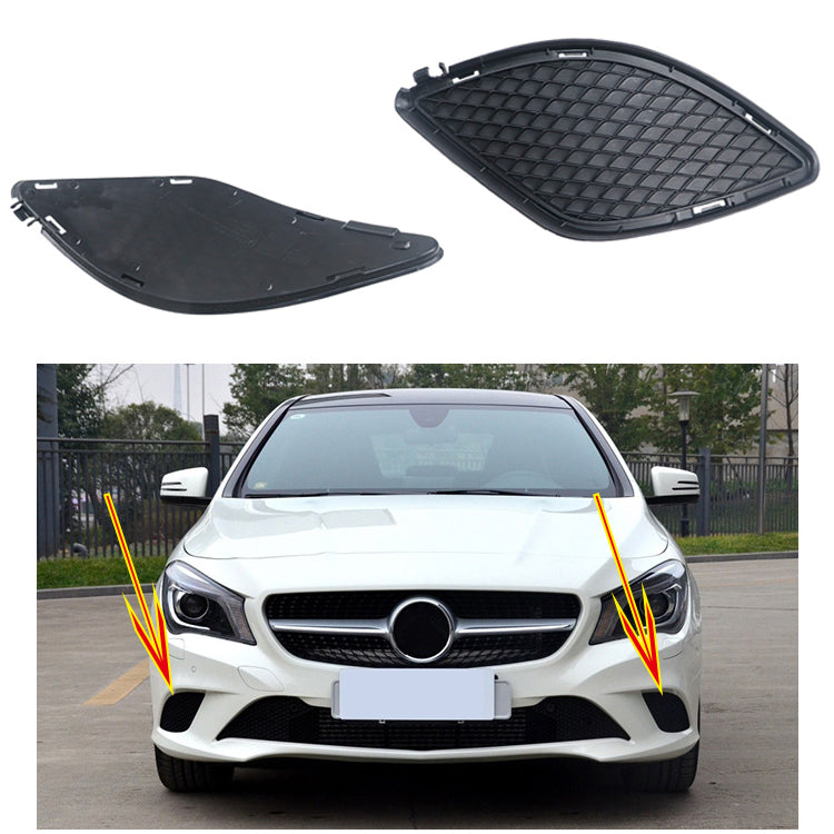 Fog Lamp Cover Compatible With MERCEDES-BENZ CLA 117 2013-2016  Fog Lamp Cover Left 1178850322 & Right 1178850422 Tag-FC-201