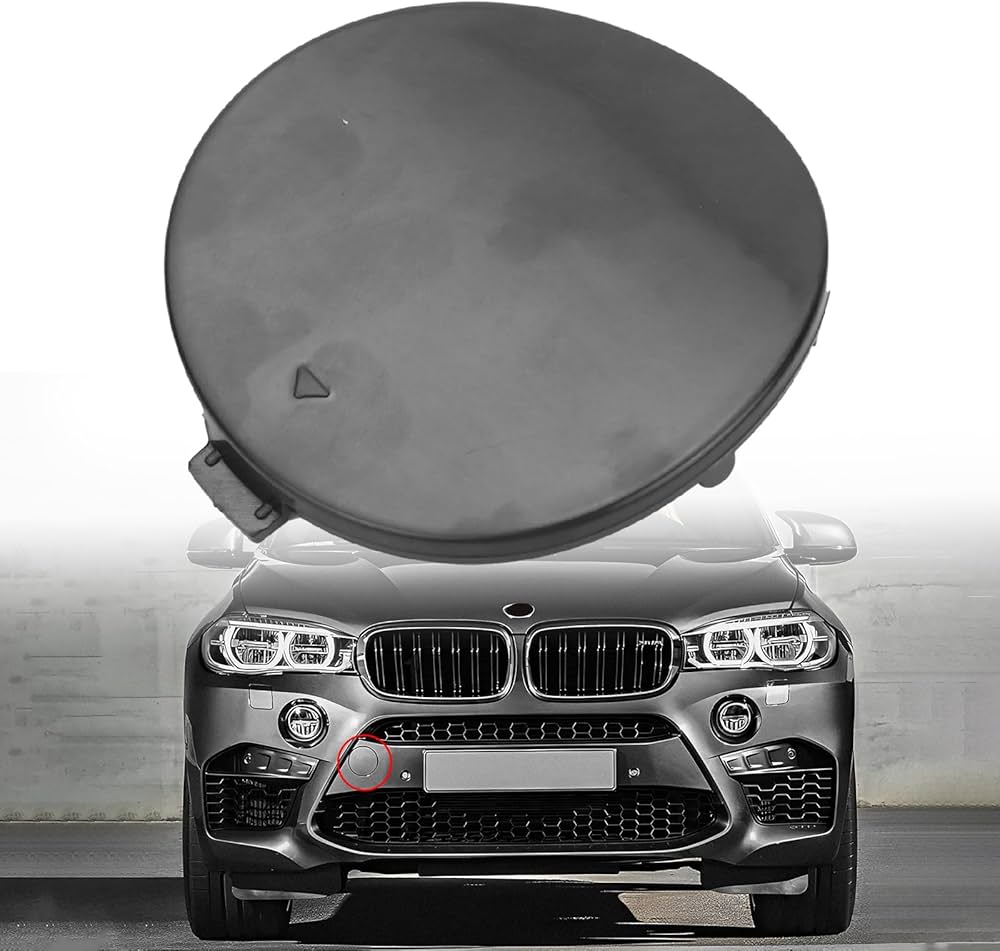 Front Bumper Tow Towing Cap Cover Hook 51118065933 Compatible with BMW X6 F16 Tag No:527