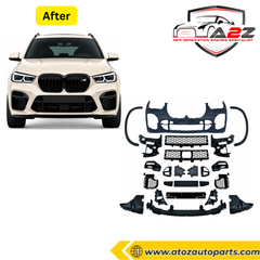 Front Bumper Body Kit Compatible With BMW X5 G05 (2019-2022) To  M Sport Mp M Performance Mt M Tech Upgrade | (Shipping Cost Not Included In Price)