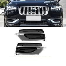 Fog Lamp Cover Set Without Chrome Left 31663514F & Right 31663515F Compatible With Volvo XC90 (2018-2020) Tag No.841